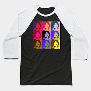 Angela Davis - Superstar Swirl Baseball T-Shirt